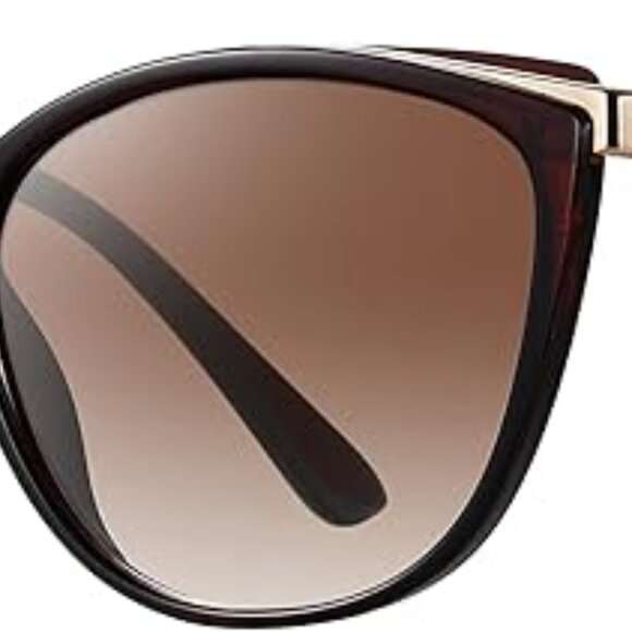 Trendy Cat Eye Sunglasses for Women Fashion Cateye UV400 Protection Glasses